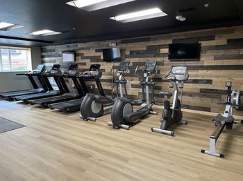 Fully equipped fitness center